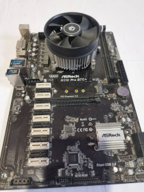 Материнські плати Материнские платы ^/--/^ Комплект Socket 1151 ASRock H /--/ 110 Pro BTC+ /Intel Core i /--/ 3-7100 ^_^^^ Socket 1151 ASRock H /--/ 110 Pro BTC+ /Intel Core i /--/ 3-7100 - фото фото фото