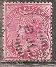Індія Индия ^/--/^ Бр.Индия 1900 Sc.57 гаш. ^_^^^ Бр.Індія 1900 Sc.57 гаш. - фото фото фото