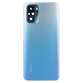 Корпуса на Xiaomi Корпуса на Xiaomi ^/--/^ Задня частина корпусу Xiaomi Redmi Note 10 / Note 10 /--/ S Ocean Blue  (з склом камери) ^_^^^ Задняя часть корпуса Xiaomi Redmi Note 10 / Note 10 /--/ S Ocean Blue (со стеклом камеры) - фото фото фото