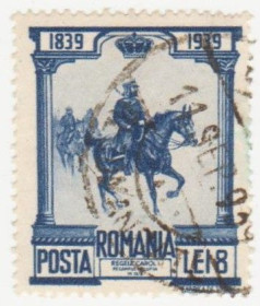 Румунія Румыния ^/--/^ Румыния 1939 г №  585 гашеная ^_^^^ Румунія 1939 р. No 585 гашена - фото фото фото