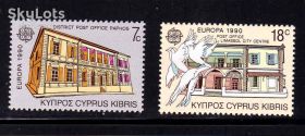 Малі Держави Європи Малые Государства Европы ^/--/^ ZM Кипр 1990 г  ** - архитектура ^_^^^ ZM Кіпр 1990 р ** - архітектура - фото фото фото