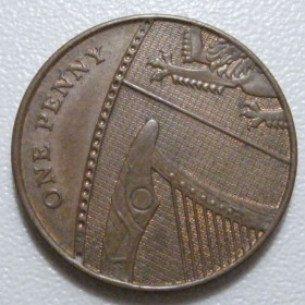 Єлизавета II (після ) Елизавета II (после ) ^/--/^ Велика Британія 1 пенні 2009 року 43232 ^_^^^ Великобритания 1 пенни 2009 года 43232 - фото фото фото