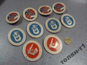 Пам'ятні і ювілейні Памятные и юбилейные ^/--/^ знак родословная гоголя лот 10 шт №10518 ^_^^^ знак родоводу гоголя лот 10 шт No /--/ 10518 - фото фото фото