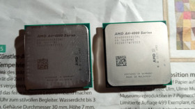 Процесори Процессоры ^/--/^ Процессор DualCore AMD A /--/ 4-4000-4020, 3000-3200 MHz, sFM /--/ 2/FM /--/ 2+    2 /--/ шт ^_^^^ Процесор DualCore AMD A /--/ 4-4000-4020, 3000-3200 MHz, sFM /--/ 2/FM /--/ 2+ 2 /--/ шт - фото фото фото