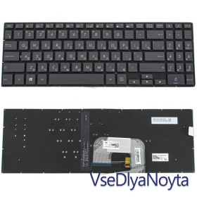 Клавіатури Клавиатуры ^/--/^ Клавиатура для ноутбука ASUS (UX /--/ 561 series) rus, black, без фрейма, подсветка клавиш ^_^^^ Клавіатура для ноутбука ASUS (UX /--/ 561 series) rus, black, без фрейму, підсвічування клавіш - фото фото фото