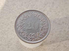 Швейцарія Швейцария ^/--/^ 20 раппен 2012 рік Швейцарія  (430+) ^_^^^ 20 раппен Швейцария 2012 год (430+) - фото фото фото
