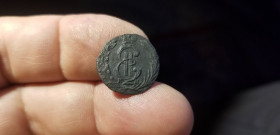 - (Катерина II) - (Екатерина II) ^/--/^ ПОЛУШКА  СИБИРЬ 1769 г. РЕДКАЯ ^_^^^ Полушка Сибір 1769 р. Рідка - фото фото фото