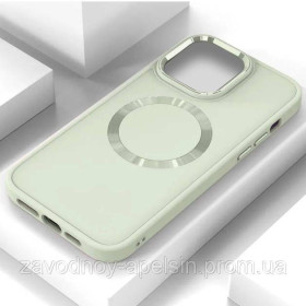 Чохли, бампера Чехлы, бампера ^/--/^ IPhone 16 Pro Чехол матовый Магнит TPU+PC (белый) ^_^^^ IPhone 16 Pro Чехол матовий Магніт TPU+PC (білий) - фото фото фото