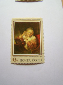 СРСР - СССР - ^/--/^ СССР, Михель  (2009), 4188, Зарубежная живопись в музеях СССР. ^_^^^ СРСР, Міхель (2009), 4188, Закордонний живопис в музеях СРСР. - фото фото фото
