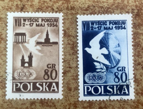 Польща Польша ^/--/^ (S) Польща 1954 р.  (S) ^_^^^ (S) Польша 1954 г. (S) - фото фото фото