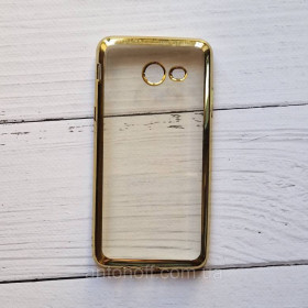 Зарядні пристрої Зарядные устройства ^/--/^ Чохол для Samsung Galaxy J /--/ 3 Emerge (J /--/ 327) силіконовий, прозорий, золотистий ^_^^^ Чехол Samsung J /--/ 520 Galaxy J /--/ 5 для телефона силиконовый Прозрачный - фото фото фото