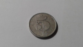 Інше Другое ^/--/^ Чехословакия. 5 геллеров. 1978. ^_^^^ Чехословаччина. 5 геллерів. 1978. - фото фото фото