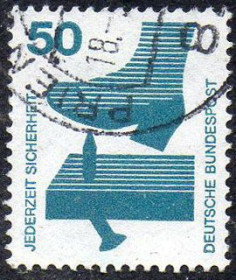 Інші країни Другие страны ^/--/^ ФРН 1971 - Цвях в дошку  (Гб) ^_^^^ ФРГ 1971 - Гвях в доске (Гб) - фото фото фото