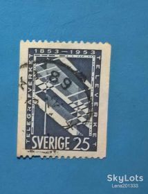 Скандинавія Скандинавия ^/--/^ Швеция Связь 1953 ^_^^^ Швеція Зв'язок 1953 - фото фото фото