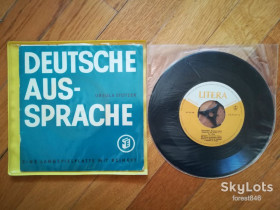 Платівки Пластинки ^/--/^ Deutsche Aussprache-NM, 7&amp;quot;-Німеччина ^_^^^ Deutsche Aussprache-NM, 7&amp;quot;-Германия - фото фото фото