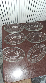 Статуетки, Скульптури, Фігурки, Фарфор Статуэтки, Скульптуры, Фигурки, Фарфор ^/--/^ Стеклянные винтажные икорницы/ шпротницы/селёдочницы с объемной рыбкой 6 /--/ шт ^_^^^ Скляні гвинтажні ікорниці/шпротниці/селедниці з об'ємною рибкою 6 /--/ шт - фото фото фото