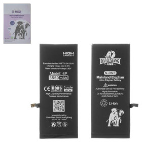 Акумулятори Аккумуляторы ^/--/^ Аккумулятор Da Luxiang для Apple iPhone 6 Plus, Li-ion, 3,82 B, 3550 мАч, увеличенная емкость, origi ^_^^^ Акумулятор Da Luxiang для Apple iPhone 6 Plus, Li-ion, 3,82 B, 3550 мАг, збільшена ємність, origi - фото фото фото