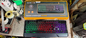 Клавіатури Клавиатуры ^/--/^ Игровая клавиатура с подсветкой RGB GamePro Headshot GK /--/ 398 USB № 24050701 ^_^^^ Ігрова клавіатура з підсвіткою RGB GamePro Headshot GK /--/ 398 USB No 24050701 - фото фото фото