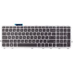 Клавіатури Клавиатуры ^/--/^ Клавиатура для ноутбука HP Envy 15, черная, черный фрейм ^_^^^ Клавіатура для ноутбука HP Envy 15, чорна, чорний фрейм - фото фото фото