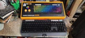 Клавіатури Клавиатуры ^/--/^ Игровая мультимедийная клавиатура с подсветкой RGB GamePro GK /--/ 109 USB № 24290110 ^_^^^ Ігрова мультимедійна клавіатура з підсвічуванням RGB GamePro GK /--/ 109 USB No 24290110 - фото фото фото