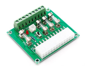 Плати Платы ^/--/^ Плата адаптера питания ATX 24 /--/ Pin/20 /--/ Pin для настольных ПК, ^_^^^ Плата адаптера живлення ATX 24 /--/ Pin/20 /--/ Pin для настільних ПК - фото фото фото