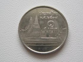 Таїланд Таиланд ^/--/^ Таиланд 1 бат 1994 года 21746 ^_^^^ Таїланд 1 бат 1994 року 21746 - фото фото фото