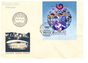 Тематичні колекції Тематические коллекции ^/--/^ Спорт . Венгрия  1988 г  - 3 КПД - СГ  -  Сеул - 3 скана ^_^^^ Спорт . Угорщина 1988 р - 3 ККД - СГ - Сеул - 3 скана - фото фото фото
