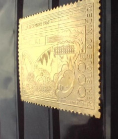 Освоєння космосу Освоение космоса ^/--/^ Нигер Niger Space 1969 Apollo 8 Gold foil MNH ^_^^^ Нігер Niger Space 1969 Apollo 8 Gold foil MNH - фото фото фото
