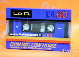 Касети Кассеты ^/--/^ Аудио кассета Lo-D  DL 60 Япония 1984 JP Market  запечатана ^_^^^ Аудіо касета Lo-D DL 60 Японія 1984 JP Market запечатана - фото фото фото