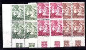 Мистецтво Искусство ^/--/^ NM Искусство . Ватикан  1965 г  MNH - квартблок ^_^^^ Ватикан 1965 р MNH - квартблок - фото фото фото