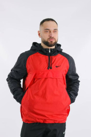 Куртки Куртки ^/--/^ Анорак мужской &amp;quot;House&amp;quot; Nike черно-красный XL ^_^^^ Анорак чоловічий &amp;quot;House &amp;quot; Nike чорно-червоний XL - фото фото фото