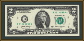 Інше Другое ^/--/^ США 2 доллара 2017 P-545  (545 /--/ b) UNC ^_^^^ США 2 долари 2017 P-545 (545 /--/ b) UNC - фото фото фото