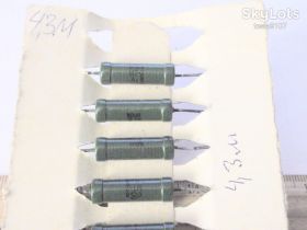 Резистори Резисторы ^/--/^ Резисторы МТ-2 Вт 4,3 /--/ МОм   (1 /--/ шт - лот) ^_^^^ Резистори МТ-2 Вт 4,3 /--/ МОм (1 /--/ шт - лот) - фото фото фото