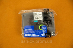 Картриджі Картриджи ^/--/^ Картридж, стрічка, Brother, P-Touch, Tze, 24 мм, Laminated, Tape, 151, Clear, Black ^_^^^ Картридж, лента, Brother, P-Touch, Tze, 24 мм, Laminated, Tape, 151, Clear, Black - фото фото фото