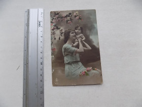 Росія до  року Россия до  года ^/--/^ Открытка Мать и дитя До 1916 года ^_^^^ Листівка Мати і Дітя До 1916 року - фото фото фото