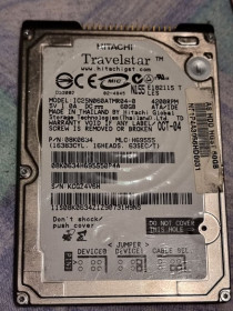 Жорсткі диски Жесткие диски ^/--/^ Нерабочий 0% ide hdd 2.5 60 гб hitachi 4200 жесткий диск ic /--/ 25 /--/ n /--/ 060 /--/ atmr /--/ 04-0 хитачи ata pata ^_^^^ Неробочий 0% ide hdd 2.5 60 гб hitachi 4200 жорсткий диск ic /--/ 25 /--/ n /--/ 060 /--/ atmr /--/ 04-0 хітачі ata pata - фото фото фото