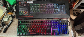 Клавіатури Клавиатуры ^/--/^ Игровая клавиатура с подсветкой RGB REAL-EL Gaming 8700 Backlit USB № 24050216 ^_^^^ Ігрова клавіатура з підсвічуванням RGB REAL-EL Gaming 8700 Backlit USB No 24050216 - фото фото фото