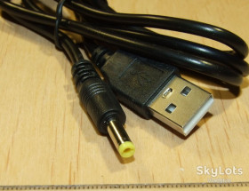 Порти, роз'єми Порты, разъемы ^/--/^ C /--/ 039 Кабель переходник USB   4.0 -1.7 /--/ мм штекер разъем коннектор роз&amp;apos;єм питания для блоков питания планшета Длинна кабеля 70 см ^_^^^ C /--/ 039 Кабель переходник USB 4.0 -1.7 /--/ мм штекер разъем коннектор разъем коннектор разъем питания для блоков питания планшета Длинная кабеля 70 см - фото фото фото