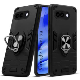 Чохли, бампера Чехлы, бампера ^/--/^ Чохол Fiji Defence для Google Pixel 9 /--/ a протиударний бампер з кільцем підставкою Black ^_^^^ Чехол Fiji Defence для Google Pixel 9 /--/ a противоударный бампер с кольцом подставкой Black - фото фото фото