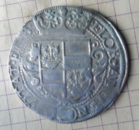 Середньовічна Європа Средневековая Европа ^/--/^ 28 стюверов   ( 1 флорин)   (1619 - 1621 годы.) - г. Девентер   (Голландская республика ) ^_^^^ 28 стюверів ( 1 флорин) (1619 - 1621 роки.) - м. Девентер (Голландська республіка) - фото фото фото