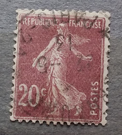 Франція Франция ^/--/^ Франция 1906 г - Сеятель, стандарт, гаш ^_^^^ 1906 — Сіяч, стандарт, гаш - фото фото фото