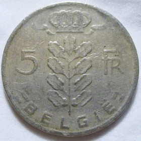 Бельгія Бельгия ^/--/^ Бельгія 5 франків 1962 року BELGIË #6 /--/ П /--/ 1701 ^_^^^ Бельгия 5 франков 1962 года BELGIË #6 /--/ П /--/ 1701 - фото фото фото