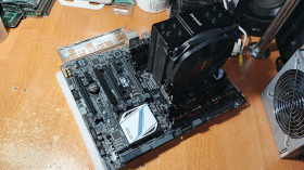 Материнські плати Материнские платы ^/--/^ Топовый комплект Asus X /--/ 99-A    (s /--/ 2011-3, Intel X /--/ 99)+E /--/ 5 2680 V /--/ 3+16 /--/ Gb DDR /--/ 4-2666+Cooler BeQuiet ^_^^^ Топовий комплект Asus X /--/ 99-A (s /--/ 2011-3, Intel X /--/ 99) +E /--/ 5 2680 V /--/ 3+16 /--/ Gb DDR /--/ 4-3200+Cooler BeQuiet - фото фото фото