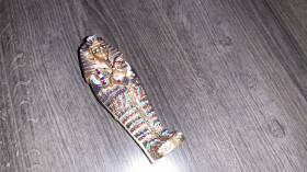Статуетки, Скульптури, Фігурки, Фарфор Статуэтки, Скульптуры, Фигурки, Фарфор ^/--/^ Фигурка шкатулка Тутанхамона Египет 13 /--/ см ^_^^^ Фігурка шкатулка Тутанхамона Єгипет 13 /--/ см - фото фото фото