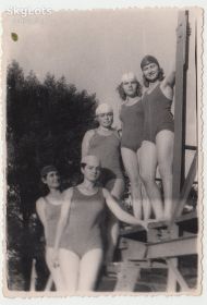 Листи, фото Письма, фото ^/--/^ Девушки спортсменки пловчихи СССР ретро фото  (8 х 11,5) Р /--/ 9 ^_^^^ Дівчата спортсменки плавчині СРСР ретро фото (8 х 11,5) Р /--/ 9 - фото фото фото