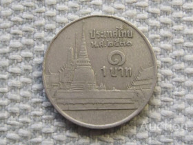 Таїланд Таиланд ^/--/^ Таиланд 1 бат 1988 года 5953 ^_^^^ Таїланд 1 бат 1988 року 5953 - фото фото фото