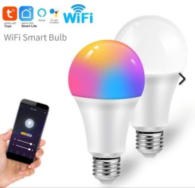 Лампи, лампочки Лампы, лампочки ^/--/^ Набір смартламп LED RGB Е /--/ 27 2 шт. ^_^^^ Набор смартламп LED RGB Е /--/ 27 2 шт. - фото фото фото