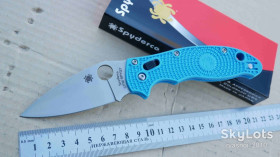 Ножі, мультітули Ножи, мультитулы ^/--/^ Spyder Manix 2 C /--/ 101, Lightweight, D /--/ 2 Satin, Nylon Blue, Replica, Tactical, EDC, Slide Lock - фото фото фото