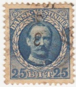 Скандинавія Скандинавия ^/--/^ Датская Вест-Индия 1907 г.№ 40 гашеная ^_^^^ Датська Вест-Індія 1907 р. No 40 гашена - фото фото фото