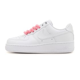 Кросівки Кроссовки ^/--/^ Nike Air Force 1 Rope Laces Pink 37 38 ^_^^^ Nike Air Force 1 Rope Laces Pink 37 - фото фото фото